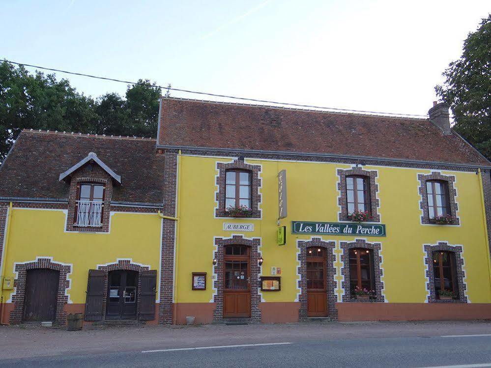 Logis-Hotel Restaurant Auberge Les Vallees Du Perche Vicheres Экстерьер фото